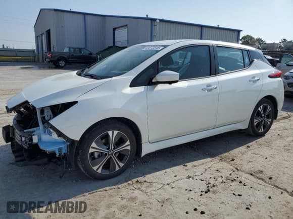 ✅ 2021 Nissan LEAF SV Plus • VIN: 1N4BZ1CV3MC553375 • Lot: 59672545. Wystawiony na Copart z przebiegiem 30 746 mil. Bezpłatny archiwum sprzedaży aukcyjnych z USA i szczegółowy raport historii pojazdu na DreamBid. Zdjęcie 1.