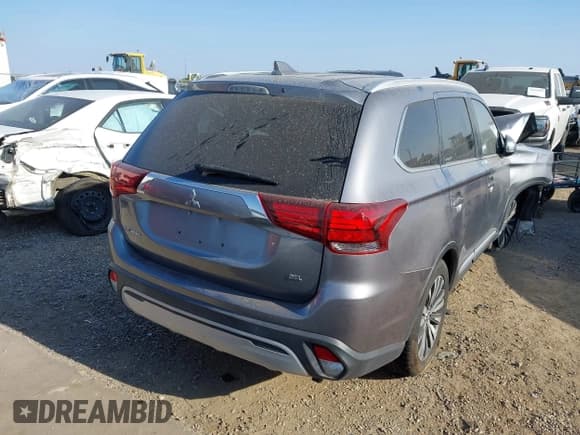 ✅ 2020 Mitsubishi Outlander SE • VIN: JA4AD3A32LZ019825 • Lot: 43505095. Listed on IAAI with 72,022 mi. Free auction sales archive from the USA and detailed vehicle history report at DreamBid. Image 4.
