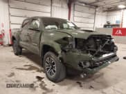 ✅ 2022 Toyota Tacoma SR • VIN: 3TMCZ5AN5NM519589 • Lot: 43634877. Listed on IAAI with 48,814 mi. Free auction sales archive from the USA and detailed vehicle history report at DreamBid. Image 1.