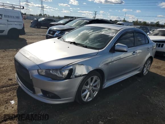 ✅ 2012 Mitsubishi Lancer GT • VIN: JA32U8FW7CU006381 • Lot: 89509715. Listed on Copart with 224,759 mi. Free auction sales archive from the USA and detailed vehicle history report at DreamBid. Image 1.