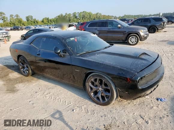 2019 Dodge Challenger R/T with VIN 2C3CDZBT8KH573745, listed as a Copart auction lot 81014575 with 114,189 mi miles and Salvage title. Bid and sale history available at DreamBid. Image 4.