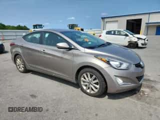 2015 Hyundai Elantra SE z VIN 5NPDH4AE7FH590561, wystawiony jako Copart lot #67653325 z przebiegiem Nie podano mil oraz Szkoda całkowita • Salvage title. Historia ofert i sprzedaży dostępna na DreamBid. Obrazek 4.