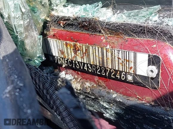 ✅ 2003 Chevrolet Tahoe LS • VIN: 1GNEC13V43R287246 • Lot: 42379731. Listed on IAAI with Not provided. Free auction sales archive from the USA and detailed vehicle history report at DreamBid. Image 9.