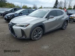 ✅ 2021 Lexus UX 250h F Sport • VIN: JTHR9JBH5M2041383 • Lot: 84017265. Listed on Copart with 91,620 mi. Free auction sales archive from the USA and detailed vehicle history report at DreamBid. Image 1.