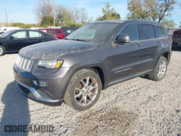 ✅ 2015 Jeep Grand Cherokee Summit • VIN: 1C4RJFJG4FC143379 • Lot: 43517755. Wystawiony na IAAI z przebiegiem 116 420 mil. Bezpłatny archiwum sprzedaży aukcyjnych z USA i szczegółowy raport historii pojazdu na DreamBid. Zdjęcie 2.