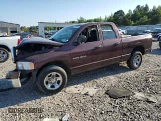 2005 Dodge 1500 SLT z VIN 1D7HA18N55J594758, wystawiony jako Copart lot #68238864 z przebiegiem Nie podano mil oraz Szkoda całkowita • Salvage title. Historia ofert i sprzedaży dostępna na DreamBid. Obrazek 1.