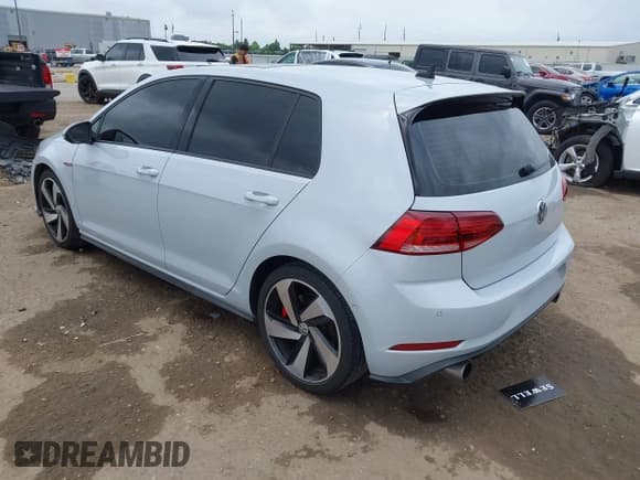 ✅ 2018 Volkswagen Golf GTI S • VIN: 3VW447AU2JM259956 • Lot: 42150596. Listed on IAAI with 78,567 mi. Free auction sales archive from the USA and detailed vehicle history report at DreamBid. Image 3.