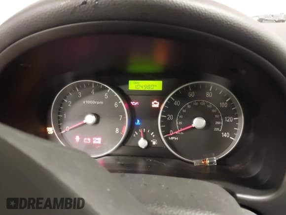 ✅ 2008 Hyundai Accent GS • VIN: KMHCM36C08U078766 • Лот: 41354770. Опубликован ранее на IAAI с пробегом 104 980 миль. Бесплатный доступ к архиву аукционных продаж из США и подробный отчёт об истории автомобиля на DreamBid. Изображение 7.