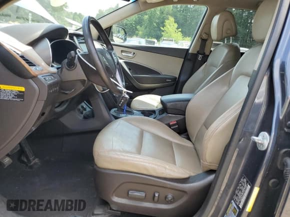 ✅ 2015 Hyundai Santa Fe Limited • VIN: KM8SRDHFXFU117077 • Лот: 62137055. Опубликован ранее на Copart с пробегом 103 760 миль. Бесплатный доступ к архиву аукционных продаж из США и подробный отчёт об истории автомобиля на DreamBid. Изображение 7.