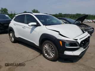 2019 Hyundai Kona SEL z VIN KM8K2CAA6KU341566, wystawiony jako Copart lot #60263533 z przebiegiem 66 433 mil mil oraz . Historia ofert i sprzedaży dostępna na DreamBid. Obrazek 4.