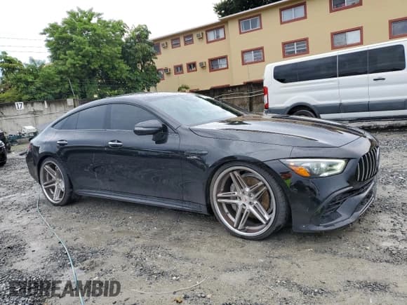 ✅ 2019 Mercedes-Benz AMG GT 53 • VIN: WDD7X6BB7KA008322 • Lot: 71959355. Listed on Copart with 33,280 mi. Free auction sales archive from the USA and detailed vehicle history report at DreamBid. Image 4.