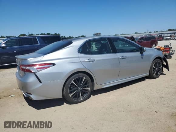 2020 Toyota Camry XSE with VIN 4T1K61AK1LU336214, listed as a Copart auction lot 71426655 with Not provided miles and Salvage title. Bid and sale history available at DreamBid. Image 3.