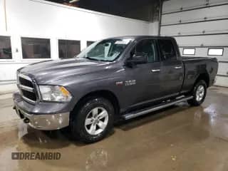 2018 Ram 1500 SLT with VIN 1C6RR7GT1JS337473, listed as a Copart auction lot 49884025 with 201,340 mi miles and Clean title. Bid and sale history available at DreamBid. Image 1.