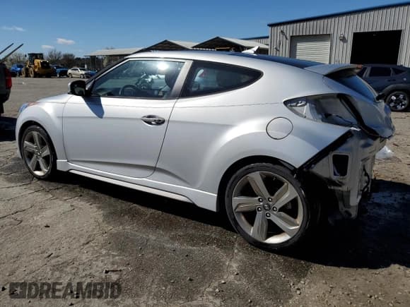 ✅ 2014 Hyundai Veloster Turbo • VIN: KMHTC6AE8EU183757 • Lot: 47384425. Wystawiony na Copart z przebiegiem 82 561 mil. Bezpłatny archiwum sprzedaży aukcyjnych z USA i szczegółowy raport historii pojazdu na DreamBid. Zdjęcie 2.