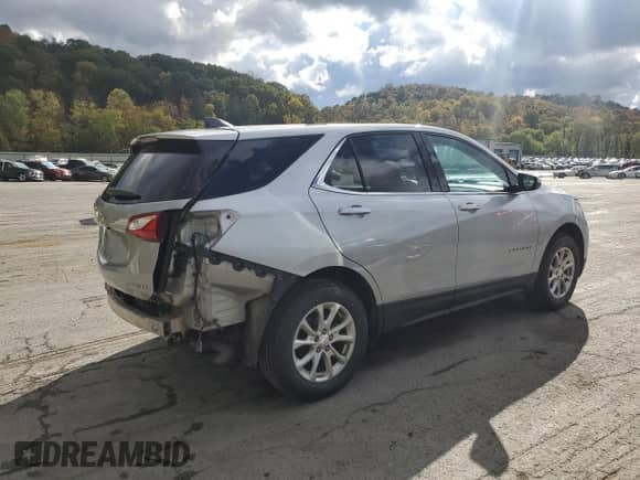 2018 Chevrolet Equinox LT with VIN 3GNAXSEV1JL175398, listed as a Copart auction lot 82592785 with 119,466 mi miles and Salvage title. Bid and sale history available at DreamBid. Image 3.