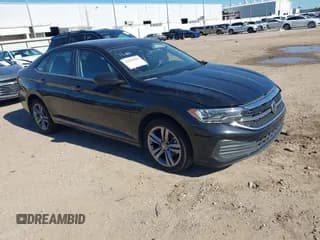 ✅ 2024 Volkswagen Jetta SE • VIN: 3VW7M7BU1RM000527 • Lot: 43916216. Listed on IAAI with 47,382 mi. Free auction sales archive from the USA and detailed vehicle history report at DreamBid. Image 1.