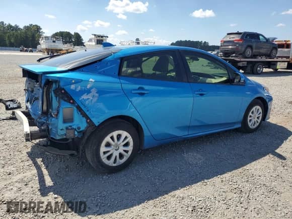 2020 Toyota Prius L Eco с VIN JTDKARFU6L3120327, выставлен на аукционе Copart как лот 71969025 с пробегом 78 827 миль миль и Списание • Salvage title. История ставок и продаж доступна на DreamBid. Изображение 3.