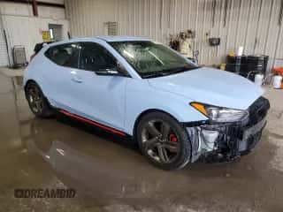 2020 Hyundai Veloster с VIN KMHT36AH1LU004241, выставлен на аукционе Copart как лот 43707355 с пробегом 57 759 миль миль и Списание • Salvage title. История ставок и продаж доступна на DreamBid. Изображение 4.