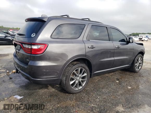 ✅ 2018 Dodge Durango GT • VIN: 1C4RDJDG5JC403898 • Lot: 67612125. Listed on Copart with 107,010 mi. Free auction sales archive from the USA and detailed vehicle history report at DreamBid. Image 3.