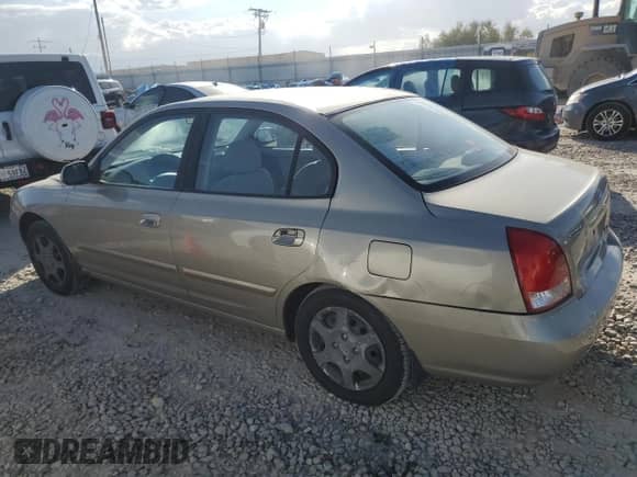 2002 Hyundai Elantra GLS z VIN KMHDN45D22U434479, wystawiony jako Copart lot #77869634 z przebiegiem 231 962 mil mil oraz Szkoda całkowita • Salvage title. Historia ofert i sprzedaży dostępna na DreamBid. Obrazek 2.