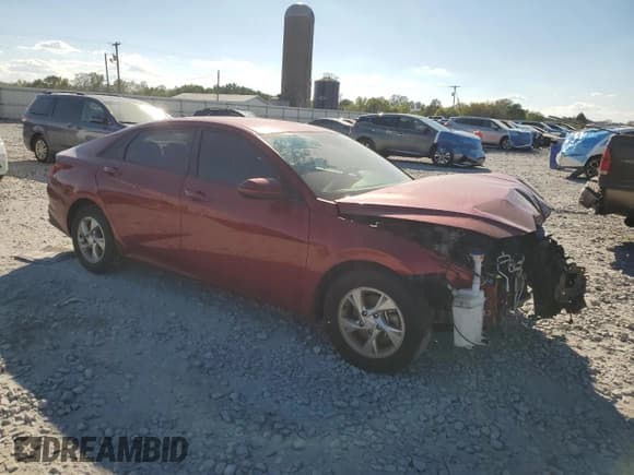 ✅ 2023 Hyundai Elantra SE • VIN: KMHLL4AG8PU596030 • Lot: 84968875. Listed on Copart with 42,369 mi. Free auction sales archive from the USA and detailed vehicle history report at DreamBid. Image 4.