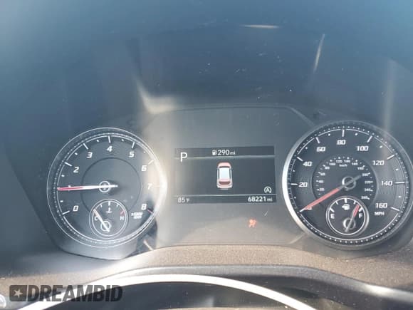 ✅ 2022 Hyundai Santa Fe SE • VIN: 5NMS14AJ8NH447400 • Lot: 80295155. Listed on Copart with 68,221 mi. Free auction sales archive from the USA and detailed vehicle history report at DreamBid. Image 9.