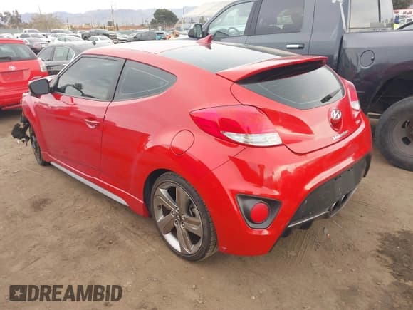 ✅ 2013 Hyundai Veloster Turbo • VIN: KMHTC6AE3DU096959 • Lot: 41749843. Wystawiony na IAAI z przebiegiem 87 662 mil. Bezpłatny archiwum sprzedaży aukcyjnych z USA i szczegółowy raport historii pojazdu na DreamBid. Zdjęcie 3.