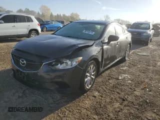 ✅ 2014 Mazda 6 i Sport • VIN: JM1GJ1U67E1160698 • Лот: 90749215. Опубликован ранее на Copart с пробегом 83 363 миль. Бесплатный доступ к архиву аукционных продаж из США и подробный отчёт об истории автомобиля на DreamBid. Изображение 1.