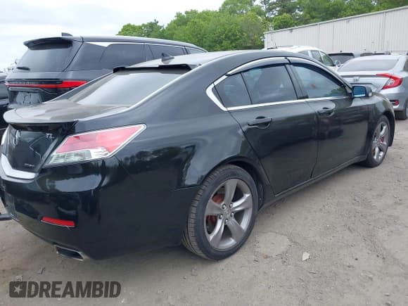 ✅ 2013 Acura TL Technology • VIN: 19UUA9F53DA002736 • Lot: 42303364. Listed on IAAI with 154,984 mi. Free auction sales archive from the USA and detailed vehicle history report at DreamBid. Image 4.