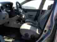 2008 Hyundai Accent GLS with VIN KMHCN46C48U275975, listed as a Copart auction lot 76607524 with 84,400 mi miles and Salvage title. Bid and sale history available at DreamBid. Image 7.