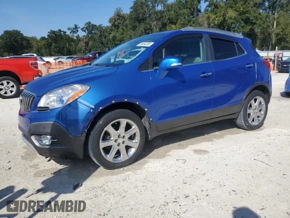 ✅ 2014 Buick Encore Premium • VIN: KL4CJDSB0EB698616 • Lot: 89664805. Listed on Copart with 113,090 mi. Free auction sales archive from the USA and detailed vehicle history report at DreamBid. Image 1.