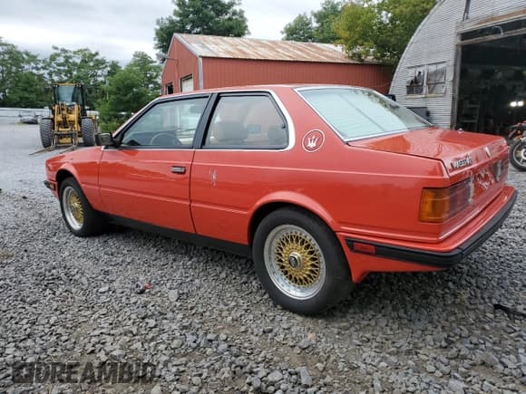 ✅ 1984 Maserati Biturbo • VIN: ZAMAL110XEB310020 • Lot: 69743024. Listed on Copart with 6,189 mi. Free auction sales archive from the USA and detailed vehicle history report at DreamBid. Image 2.