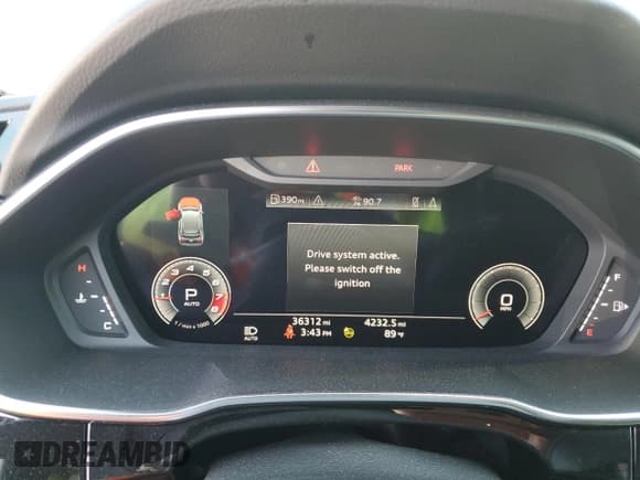 ✅ 2023 Audi Q3 S line Premium Plus • VIN: WA1EECF32P1078613 • Lot: 85548485. Listed on Copart with 36,312 mi. Free auction sales archive from the USA and detailed vehicle history report at DreamBid. Image 9.