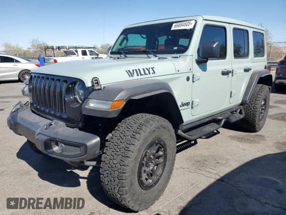 ✅ 2023 Jeep Wrangler Sport S • VIN: 1C4HJXDN7PW509945 • Lot: 66694605. Listed on Copart with 22,731 mi. Free auction sales archive from the USA and detailed vehicle history report at DreamBid. Image 1.
