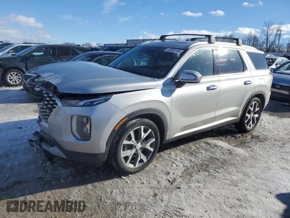 ✅ 2022 Hyundai Palisade SEL • VIN: KM8R4DHE2NU422382 • Лот: 43009195. Опубликован ранее на Copart с пробегом 42 541 миль. Бесплатный доступ к архиву аукционных продаж из США и подробный отчёт об истории автомобиля на DreamBid. Изображение 1.
