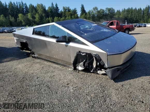 ✅ 2025 Tesla Cybertruck Cyberbeast • VIN: 7G2CEHEE1SA062412 • Lot: 66598575. Listed on Copart with Not provided. Free auction sales archive from the USA and detailed vehicle history report at DreamBid. Image 4.