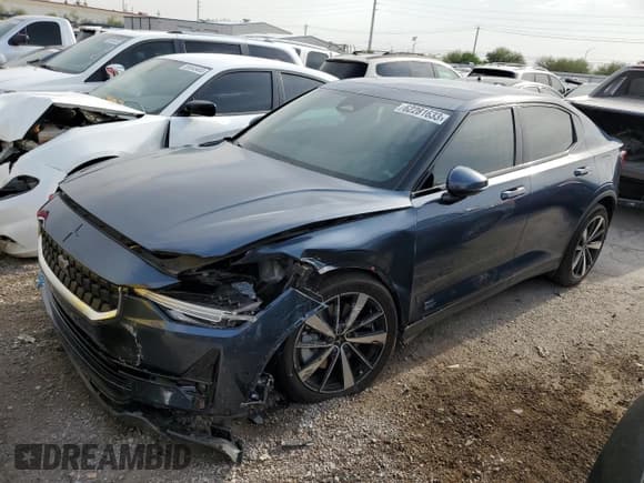 ✅ 2022 Polestar 2 • VIN: LPSEG3KA4NL083665 • Lot: 62281633. Listed on Copart with 16,062 mi. Free auction sales archive from the USA and detailed vehicle history report at DreamBid. Image 1.