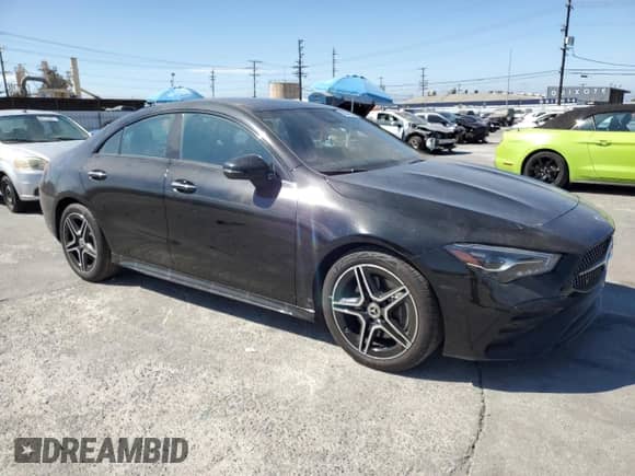 2024 Mercedes-Benz CLA 250 с VIN W1K5J4GB4RN456820, выставлен на аукционе Copart как лот 66040655 с пробегом Не указан миль и Списание • Salvage title. История ставок и продаж доступна на DreamBid. Изображение 4.