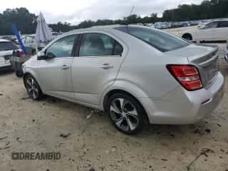 2017 Chevrolet Sonic Premier с VIN 1G1JF5SB0H4114544, выставлен на аукционе Copart как лот 69998454 с пробегом 70 804 миль миль и Списание • Salvage title. История ставок и продаж доступна на DreamBid. Изображение 2.