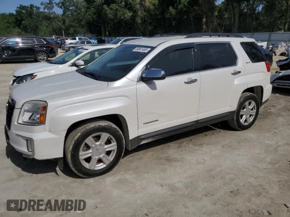 ✅ 2016 GMC Terrain SLE • VIN: 2GKFLTE34G6130147 • Lot: 59861465. Wystawiony na Copart z przebiegiem 131 647 mil. Bezpłatny archiwum sprzedaży aukcyjnych z USA i szczegółowy raport historii pojazdu na DreamBid. Zdjęcie 1.