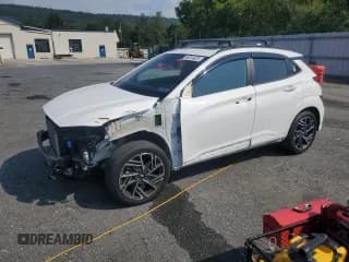 ✅ 2022 Hyundai Kona N Line • VIN: KM8K3CA35NU787355 • Lot: 69204025. Listed on Copart with 32,686 mi. Free auction sales archive from the USA and detailed vehicle history report at DreamBid. Image 1.