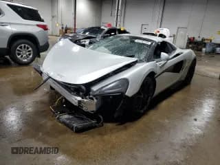 ✅ 2018 McLaren 570S • VIN: SBM13FAA2JW004594 • Lot: 49730155. Wystawiony na Copart z przebiegiem Nie podano. Bezpłatny archiwum sprzedaży aukcyjnych z USA i szczegółowy raport historii pojazdu na DreamBid. Zdjęcie 1.