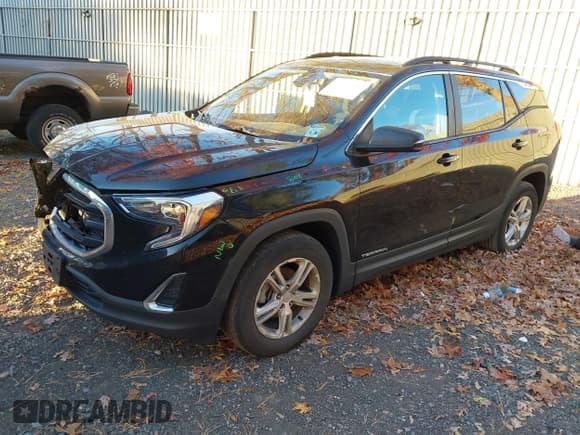 ✅ 2021 GMC Terrain SLE • VIN: 3GKALMEV6ML367182 • Lot: 43647737. Listed on IAAI with 82,564 mi. Free auction sales archive from the USA and detailed vehicle history report at DreamBid. Image 2.