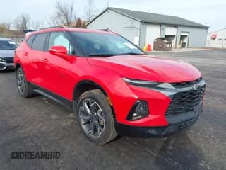 ✅ 2020 Chevrolet Blazer RS • VIN: 3GNKBERS0LS632473 • Lot: 43620262. Listed on IAAI with 81,340 mi. Free auction sales archive from the USA and detailed vehicle history report at DreamBid. Image 1.