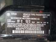 ✅ 2011 BMW 3 Series 335d • VIN: WBAPN7C59BA950822 • Лот: 91827405. Опубликован ранее на Copart с пробегом 182 451 миль. Бесплатный доступ к архиву аукционных продаж из США и подробный отчёт об истории автомобиля на DreamBid. Изображение 12.