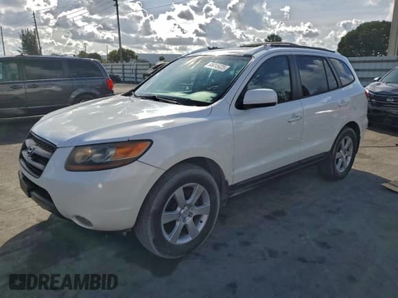 ✅ 2007 Hyundai Santa Fe GL • VIN: 5NMSG73E27H103631 • Lot: 95015425. Listed on Copart with 150,740 mi. Free auction sales archive from the USA and detailed vehicle history report at DreamBid. Image 1.