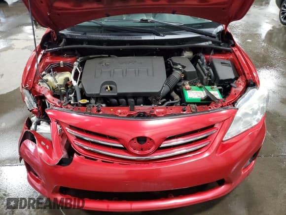 ✅ 2013 Toyota Corolla L • VIN: 5YFBU4EE2DP158201 • Lot: 90509035. Listed on Copart with 199,681 mi. Free auction sales archive from the USA and detailed vehicle history report at DreamBid. Image 11.