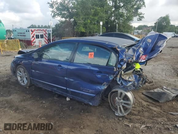 ✅ 2008 Honda Civic Si • VIN: 2HGFA55508H706418 • Lot: 84932585. Wystawiony na Copart z przebiegiem Nie podano. Bezpłatny archiwum sprzedaży aukcyjnych z USA i szczegółowy raport historii pojazdu na DreamBid. Zdjęcie 2.