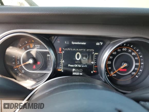 ✅ 2020 Jeep Wrangler Sport S • VIN: 1C4GJXAG8LW339090 • Lot: 70786425. Listed on Copart with 35,522 mi. Free auction sales archive from the USA and detailed vehicle history report at DreamBid. Image 9.