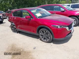 ✅ 2022 Mazda CX-5 S Premium Plus • VIN: JM3KFBEM7N1595078 • Lot: 42722261. Wystawiony na IAAI z przebiegiem 16 956 mil. Bezpłatny archiwum sprzedaży aukcyjnych z USA i szczegółowy raport historii pojazdu na DreamBid. Zdjęcie 1.